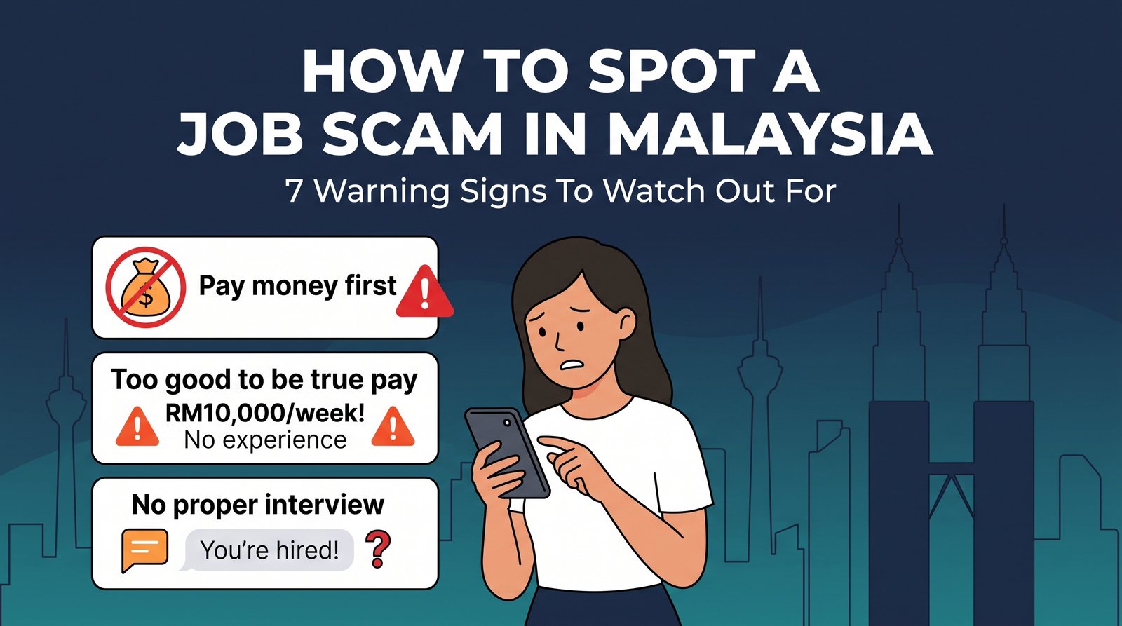 How to Spot a Job Scam in Malaysia (7 Warning Signs)